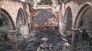 Yet another church burnt to the ground, this time in Bringolo France