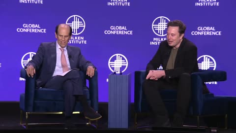 Elon Musk was interviewed by Michael Milken