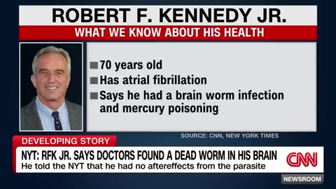 Dr. Gupta explains what could have led to RFK Jr. having a worm in his brain CNN News