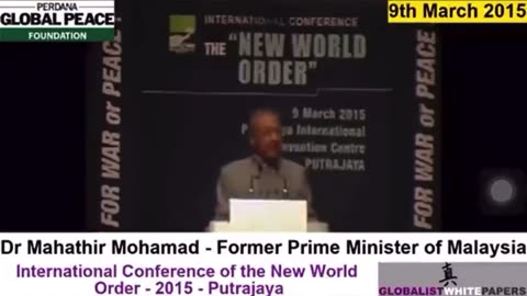 Malaysian PM on NWO (2015)
