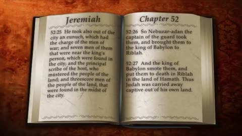 KJV Bible | Book of Jeremiah | Read by Alexander Scourby | AUDIO & TEXT