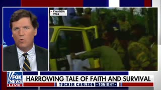 Tucker Carlson blasts news outlets like MSNBC for sounding "like Hutu Radio"