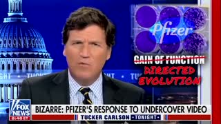 Tucker Reports On Pfizer’s Admission To Manipulating Viruses