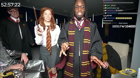Kai Cenat teaches Harry Potter Wizard the "Niqqa Please Spell"