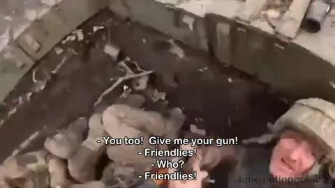 Ukraine War, raw footage, with English subtitles.