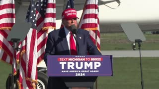 FULL SPEECH: President Trump Delivers Remarks at Rally in Freeland, MI - 5/1/2024