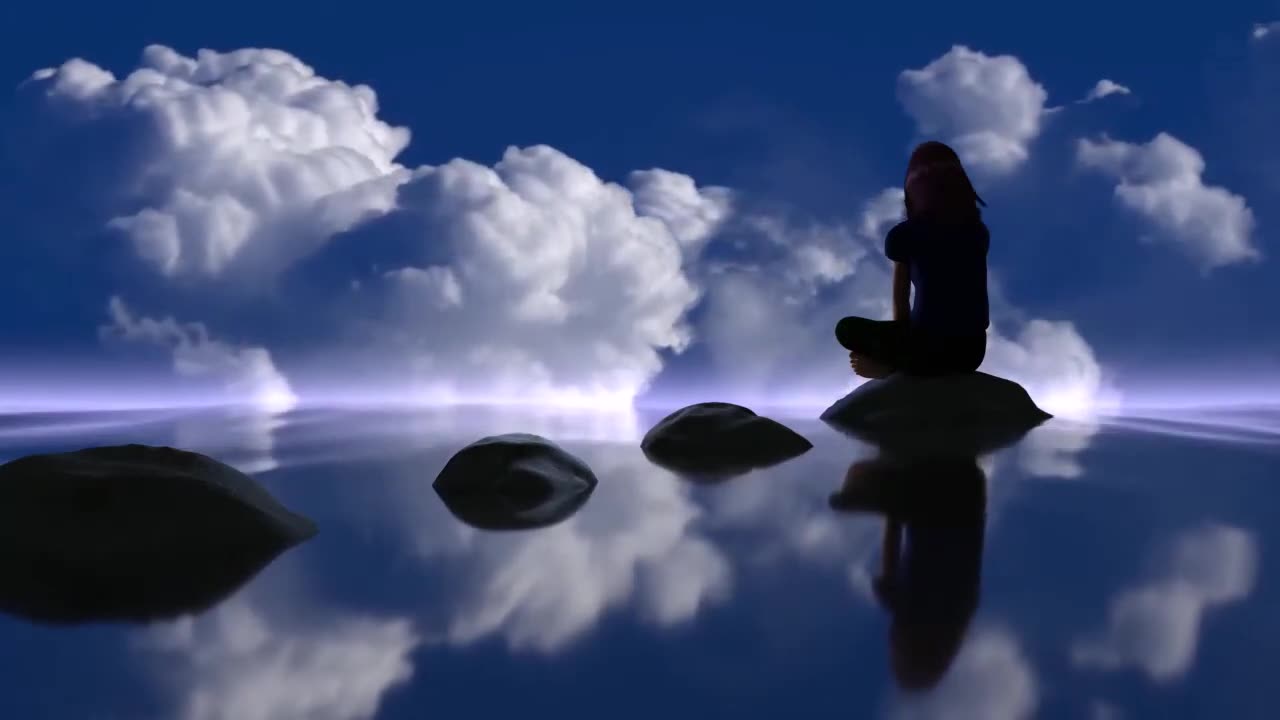 ❤ Meditation anxiety_healing music deep calm