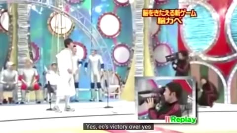 JAPANESE GAME SHOW - The Brain Wall, Hole in the Wall - Cam Chronicles #japan #crazy #gameshow #wall