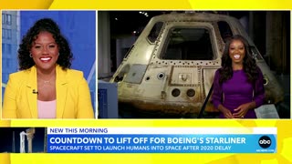 Boeing Starliner set for launch taking 2 astronauts into space