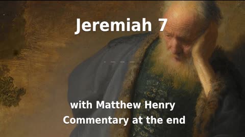 🔥 "Divine Retribution! Jeremiah 7 plus Commentary. ☠️
