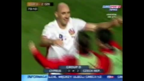 Cyprus vs Czech Rep. (UEFA EURO 2008 Qualifier)