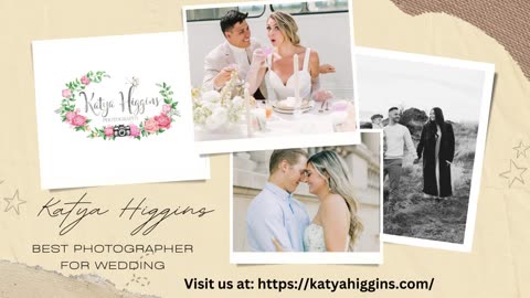 Capturing Love Stories: Katya Higgins, Your Premier Wedding Photographer
