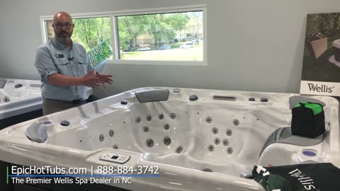 Vienna 7 Person Hot Tub for Sale in North Carolina | Epic Hot Tubs