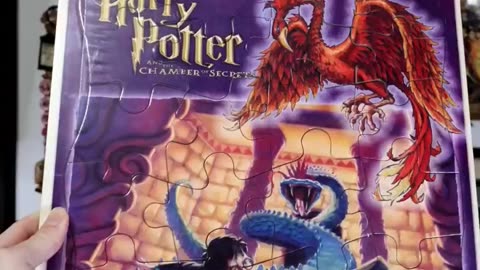 Check Out These Nostalgic Chamber Of Secrets Puzzles! #wizardingworld #harrypotter #puzzle #vintage