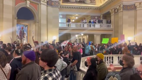 Trans Lives Matters INSURRECTIONISTS Storm The Oklahoma Capitol Building