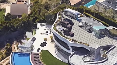 Travis Scott's Mansion in Los Angeles, California Worth $24 Million! 🏡 #shorts #rumble