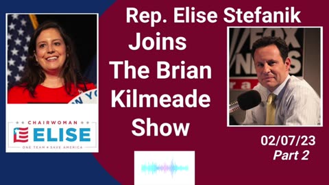 PART 2: Elise Joins Brian Kilmeade 02.07.2023