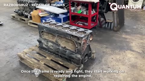 Man Rescues Totally Crashed Truck & Repairs it Back to New | by @trucks_channel_razborgruz