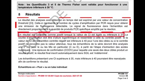 Section 4 : Les tests PCR