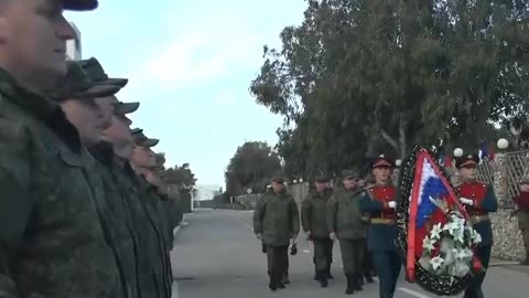 🎖 Servicemen of Russian Group of Forces in Syria honour Hero of Russia Roman Filipov