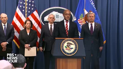 WATCH: Garland announces charges against three men in Iran-backed plot to kill author and activist