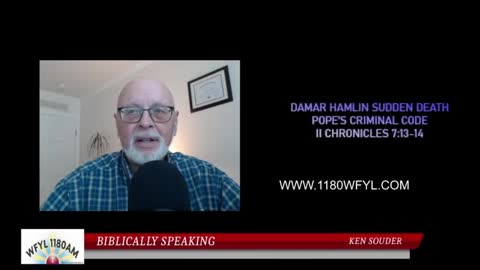 Damar Hamlin Sudden Death | Pope's Criminal Code | Biblically Speaking
