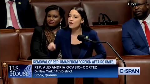 AOC has epic MELTDOWN over Ilhan Omar being kicked off committee assignment!
