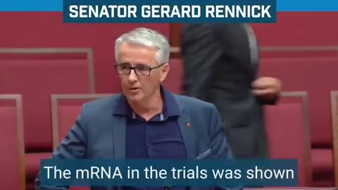 Senator Gerard Rennick - berating the current government's handling of jabs.