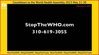 Why the WHO's Pandemic Treaty Must Be Stopped by Any Means Necessary