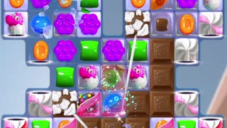 Candy crush: 2/5 gameplay (level 6255)