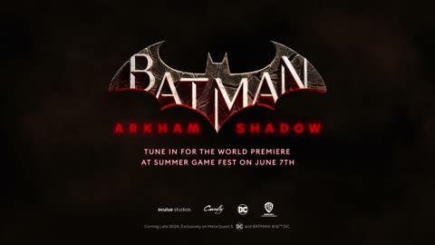 Batman: Arkham Shadow - Official Teaser Trailer