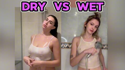 Transparent Outfit, Try on haul, Wet vs dry with Pehu (2024)