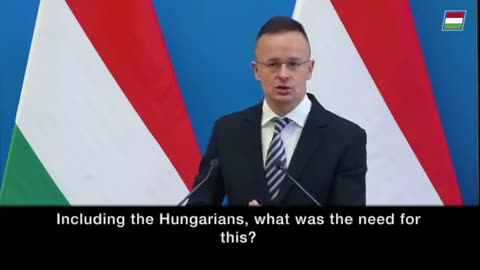 The Hungarian foreign minister issues an official statement on Hungarian-Ukrainian relations