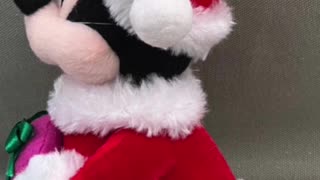 Disney Parks Santa Minnie Mouse Large Jingle Bell Ornament #shorts