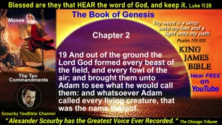 Genesis by the Chapter--2 | Audio and Text | by Alexander Scourby | God is Truth and Love.