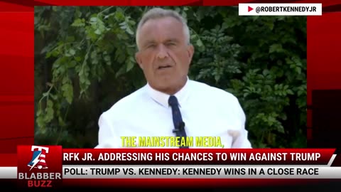 RFK Jr. Addressing His Chances To Win Against Trump