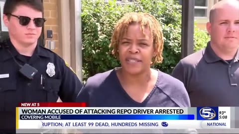 This Raven Yates Woman Arrested In 2018 For Assaulting REPO Man Before Abandoning Her Kids!