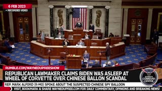 GOP Lawmaker Slams Biden: 'Was He Asleep Behind The Wheel Of His Corvette?'