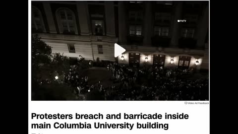 COLUMBIA STAGED PROTEST