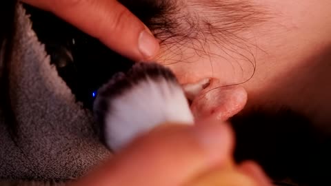 ASMR Ear Cleaning and Massage | It feels so good you'll snore and fall asleep