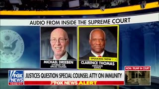Clarence Thomas questioned why past presidents haven't faced prosecution 🤪