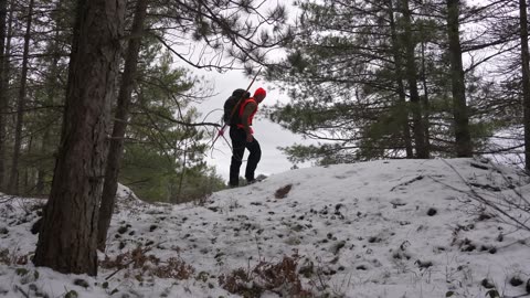 3 Days Stove Hut Camping in Heavy Snowfall