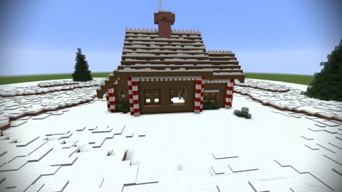 Building With Grian - Gingerbread House!