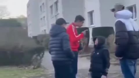 “Asylum seekers” in Germany beat and humiliate a German boy who is forced