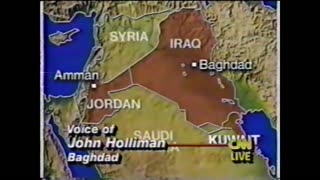 1-16-1991 - Operation Desert Storm - CNN Live News Coverage - Part 1