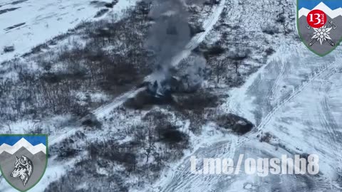 Losing their way in snowy weather, Russians become target - They sought to hide after first strike