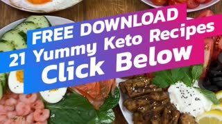 Get 21 Free Keto Recipes 🥑🎁 (Yummy)