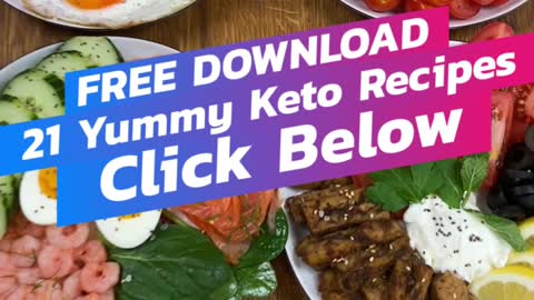 Get 21 Free Keto Recipes 🥑🎁 (Yummy)