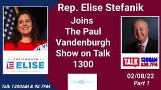 PART 1: Elise Joins The Paul Vandenburgh Show 02.08.2023