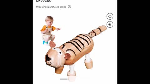 Walmart: Children's “Toys” Priced at $9,999.00